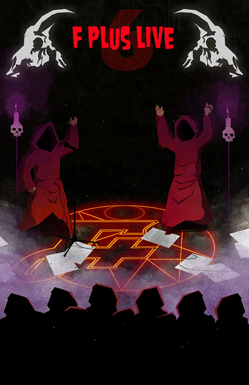 F Plus Live 6 Show Poster