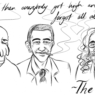 And then everybody got high and forgot all about it. ~ art by transatlanticalien