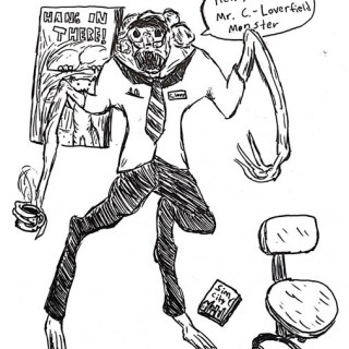 Mr. C. Loverfield Monster ~ art by eldritchhat