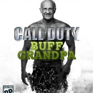 Call of Duty: Buff Grandpa ~ art by For The Love