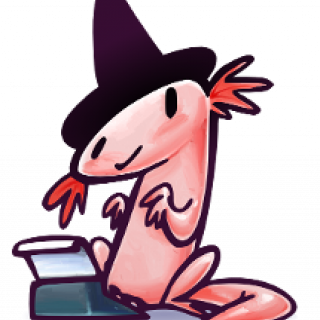 wizard skink ~ art by For The Love