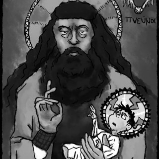 Hagrid Orthodox Icon ~ art by Spooks