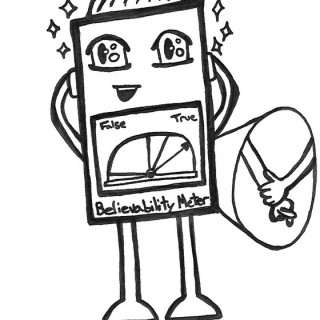 Believability Meter is lying ~ art by Shell Game