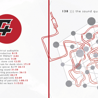 vinyl cover art for The Sound Quality is Inaudible ~ art by Sanguinary Novel