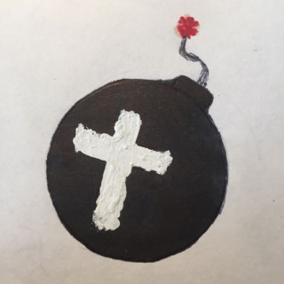 prayer bomb ~ art by Sherman Tank