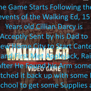 The Walking Ed Video Game ~ art by DJW