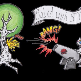 Salad with Stog ~ art by scungepot