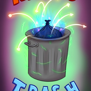 Magic Trash ~ art by Sauce
