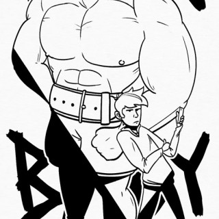 Papa Bear & Baby Bear ~ art by Moxie Ramsey