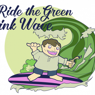 Ride the green stink wave!!!! ~ art by Sanguinary Novel
