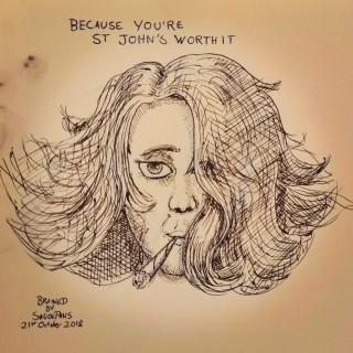 Because you're St. John's Worth It ~ art by Sauce