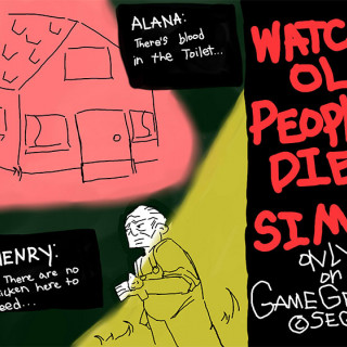 Watch Old People Die Simulator ~ art by Amelia Blank