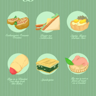 Horgys D'Oeuvres ~ art by Positronic