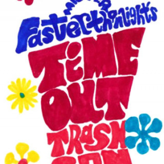 Mister Fasterthanlight's Time Out Trash Can ~ art by Adam Bozarth