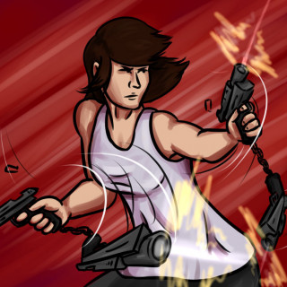 gunchucks ~ art by Sauce