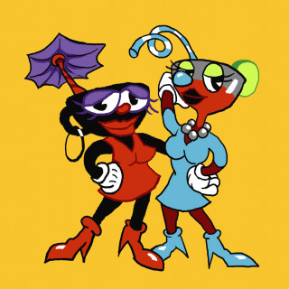 Cartoon Hookers Have Crossed Over To Our Dimension ~ art by Spooks