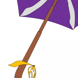 the sword (v2, with umbrella) ~ art by Sham Bam Bamina
