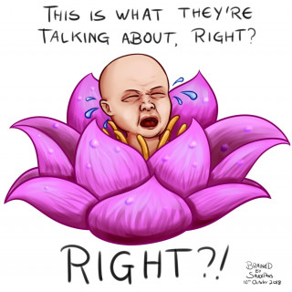 Lotus Birth ~ art by Sauce