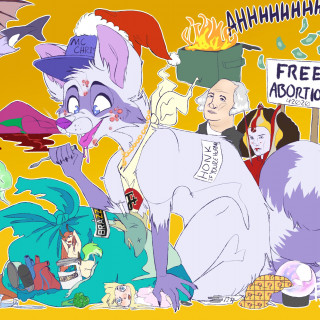 All 24 hours of Garbage Day 2020 ~ art by Fish Shticks
