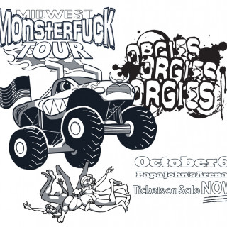 Midwest Monsterfuck Tour ~ art by dijon du jour