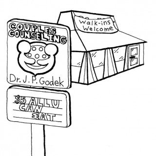 Couple's Counseling by Dr. JP Godek ~ art by dijon du jour