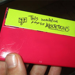 this machine pays for abortions