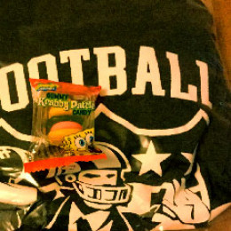 football congress jersey and candy