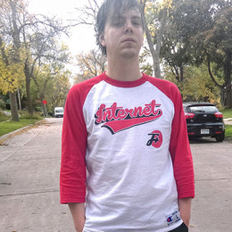 Lemon wearing his Team Internet jersey