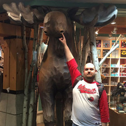 a jersey and a moose