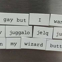 not gay but