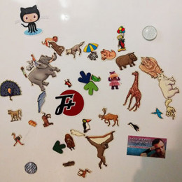 a lot of magnets