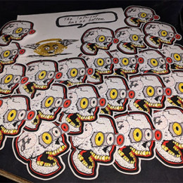 a whole bunch of skulls by Adam Bozarth
